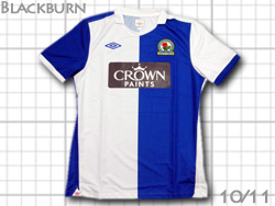 Blackburn rovers 10/11 Home umbro@ubNo[E[o[Y@z[