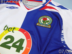 Blackburn Rovers 2007-2008 Home@ubNo[E[o[Y@z[