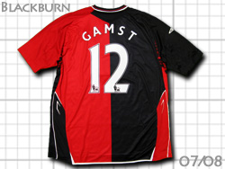 Blackburn Rovers 2007-2008 Away #12 GAMST PEDERSEN@ubNo[E[o[Y@AEFC@KXgEyfZ