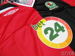 Blackburn Rovers 2007-2008 Away@ubNo[E[o[Y@AEFC