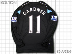 Bolton 2007/2008 Away reebok #11 GARDNER�@�{���g���@�A�E�F�C�@���J���h�E�K�[�h�i�[�@���[�{�b�N