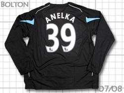 Bolton 2007/2008 Away reebok #39 ANELKA�@�{���g���@�A�E�F�C�@�j�R���E�A�l���J�@���[�{�b�N