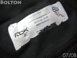 Bolton 2007/2008 Away reebok�@�{���g���@�A�E�F�C�@���[�{�b�N