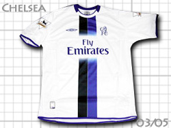 chelsea fc チェルシー　2001 2003 01/03 HOME丈半袖