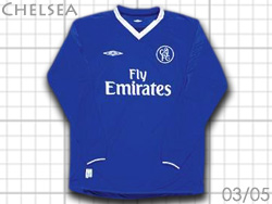 chelsea fc チェルシー　2001 2003 01/03 HOME丈半袖