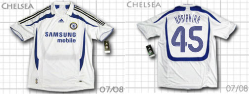 Chelsea 07/08 Away kit チェルシーユニフォームSizeL