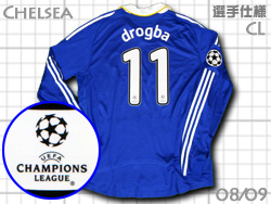 Chelsea 2008-2009 Home #11 DROGBA@`FV[@z[@hOo