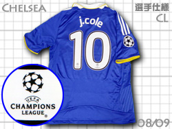 Chelsea 2008-2009 Home #10 J.COLE@`FV[@z[@W[ER[