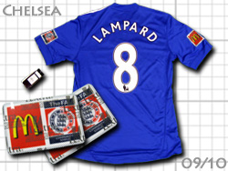 Chelsea 2009 Community Shield Home@#8 LAMPARD@`FV[@R~jeBV[h@z[@p[h