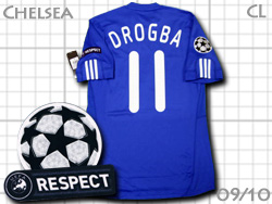 Chelsea 09/10 Home #11 DROGBA Champions League @`FV[@z[@efBGEhOo@`sIY[O