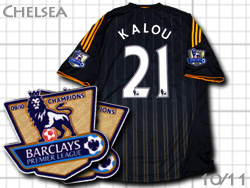 Chelsea 2010-2011 Away #21 KALOU　チェルシー　アウェイ　カルー