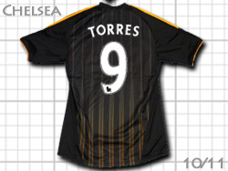 Chelsea 2010-2011 3rd #9 TORRES　チェルシー　サード　フェルナンド・トーレス