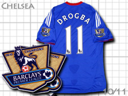 Chelsea 2010-2011 Away #11 DROGBA　チェルシー　ホーム　テディエ・ドログバ