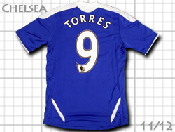 Chelsea 2011/2012 Home@adidas #9 TORRES@`FV[@z[@tFihEg[X@AfB_X