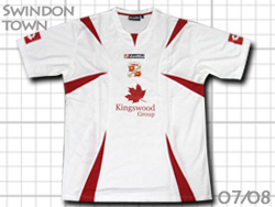 Swindon Town FC 2007-2008 Away@XEBh^EFC@AEFC