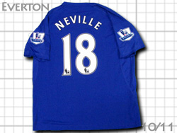 Everton 2010/2011 Home #18 NEVILLE@Go[g@z[@tBElr