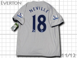Everton 2011/2012 3rd #18 NEVILLE エヴァートン サード フィル・ネビル