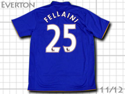 Everton 2011/2012 Home #25 FELLAINI@G@[g@z[@tFC[j@xM[\