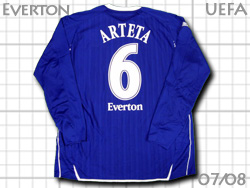 Everton FC 2007-2008 #6 ARTETA エバートン アルテタ UEFA cup