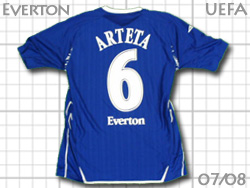 Everton FC 2007-2008 #6 ARTETA@Go[g@Ae^@UEFA cup