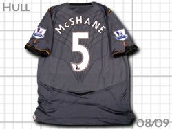 Hull city 2008-2009 Away@#5 McSHANE@nEVeB@AEFC@}NVFC