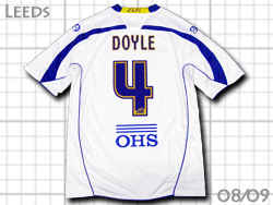 Leeds United 2008-2009 Home #4 Michael Doyle　リーズ・ユナイテッド　ホーム　マイケル・ドイル