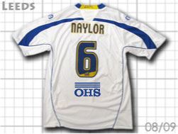 Leeds United 2008-2009 Home #6 Richard Naylor　リーズ・ユナイテッド　ホーム　リチャード・ネイラー