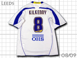 Leeds United 2008-2009 Home #8 Neil Kilkenny　リーズ・ユナイテッド　ホーム　キルケニー