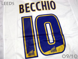Leeds United 2009-2010 Home macron #10 BECCHIO　リーズ・ユナイテッド　ホーム　マクロン社製　ベッキオ