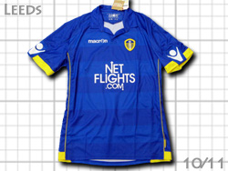 Leeds United 2010-2011 Away macron@[YEiCebh@AEFC@}NА