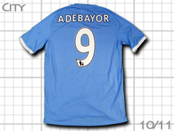 Manchester City 2010-2011 Home  #9 ADEBAYOR@}`FX^[VeB@z[@Afo[