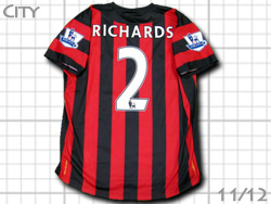 Manchester city 2011/2012 away #2 RICHARDS umbro@}`FX^[VeB@AEFC@`[Y@Au