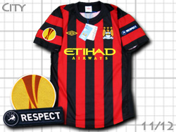 Manchester city 2011/2012 Europa League umbro@}`FX^[VeB@[bp[O@Au