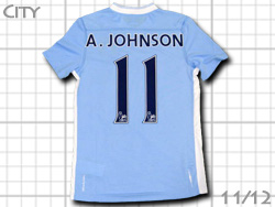 Manchester city 2011/2012 Home #11 A.JOHNSON umbro@}`FX^[VeB@z[@W\@Au