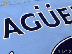 Manchester city 2011/2012 Home #16 KUN AGUERO umbro@}`FX^[VeB@z[@ZqIENEAOG@Au