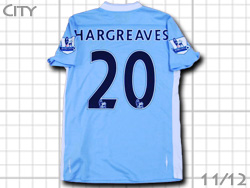 Manchester city 2011/2012 Home #20 HARGREAVES umbro@}`FX^[VeB@z[@I[EFEn[O[uX@Au