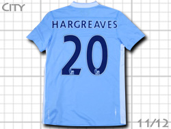 Manchester city 2011/2012 Home #20 HARGREAVES umbro@}`FX^[VeB@z[@I[EFEn[O[uX@Au