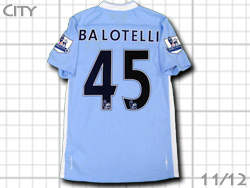 Manchester city 2011/2012 Home #45 BAROTELLI umbro@}`FX^[VeB@z[@}IEoeb@Au