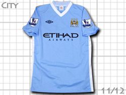 Manchester city 2011/2012 Home umbro@}`FX^[VeB@z[@Au