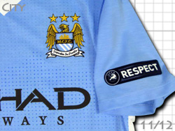 Manchester city 2011/2012 Home Europa League umbro@}`FX^[VeB@z[@[bp[O@Au