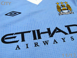 Manchester city 2011/2012 Home umbro@}`FX^[VeB@z[@Au