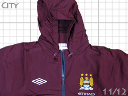 MANCHESTER CITY 2010/2011 SHOWER JACKET umbro@}`FX^[VeB@V[WPbg@Au