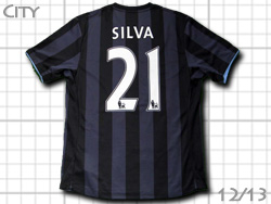 Manchester city 3rd 12/13 #21 SILVA umbro@}`FX^[VeB@_rhEVo@BAEFC@T[h@Au