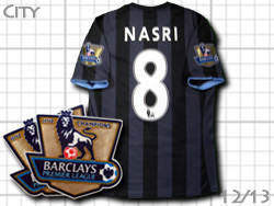 Manchester city 3rd 12/13 #8 NASRI umbro@}`FX^[VeB@T~EiX@BAEFC@T[h@Au