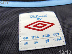 Manchester city 3rd 12/13 umbro@}`FX^[VeB@BAEFC@T[h@Au