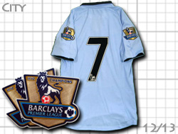 Manchester City 12/13 Home #7 umbro@}`FX^[VeB@z[