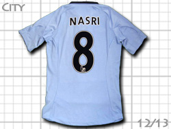 Manchester City 12/13 Home #8 NASRI umbro@}`FX^[VeB@z[@T~EiX