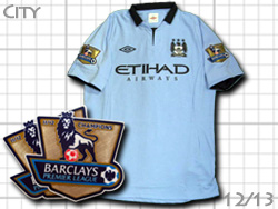 Manchester City 12/13 Home umbro@}`FX^[VeB@z[