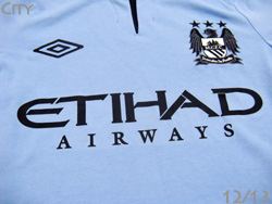 Manchester City 12/13 Home umbro@}`FX^[VeB@z[