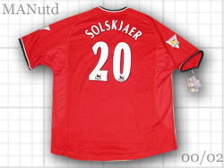 manchester united 2000-2002 SOLSKJEAR